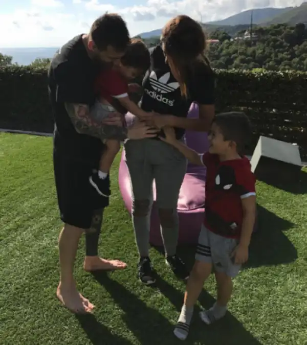 Lionel Messi And Wife Expecting Baby Number 3 (Photo)